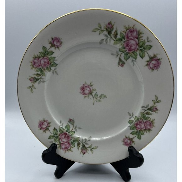 Plates 3 Royal Jackson Vogue Ind. Ceramic Fine China 8 Inch Pattern Retired - Picture 1 of 9